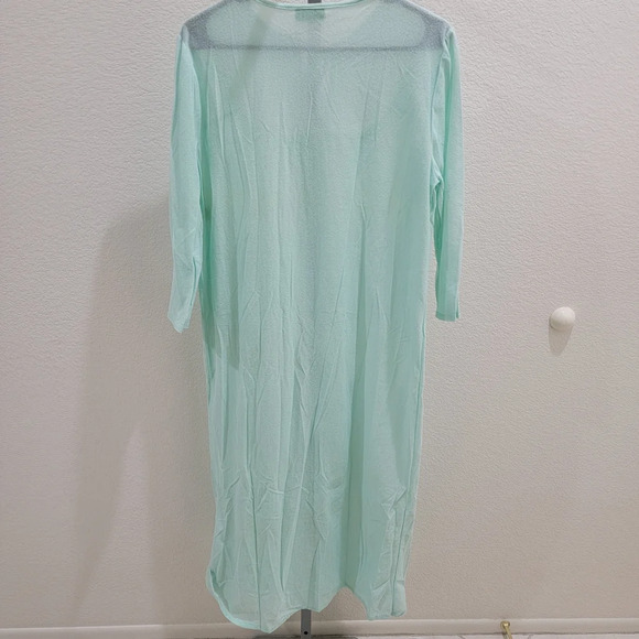 Vintage Spotlight Mint Housecoat - Picture 4 of 4